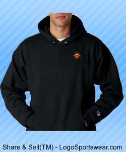 Adult Sweatshirt w/ Logo on Front Design Zoom